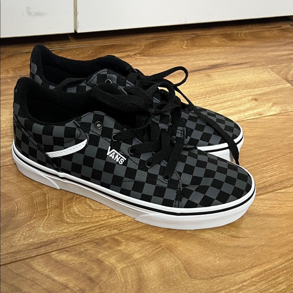 Vans Other - Vans Kids Black Checkered Sneakers
